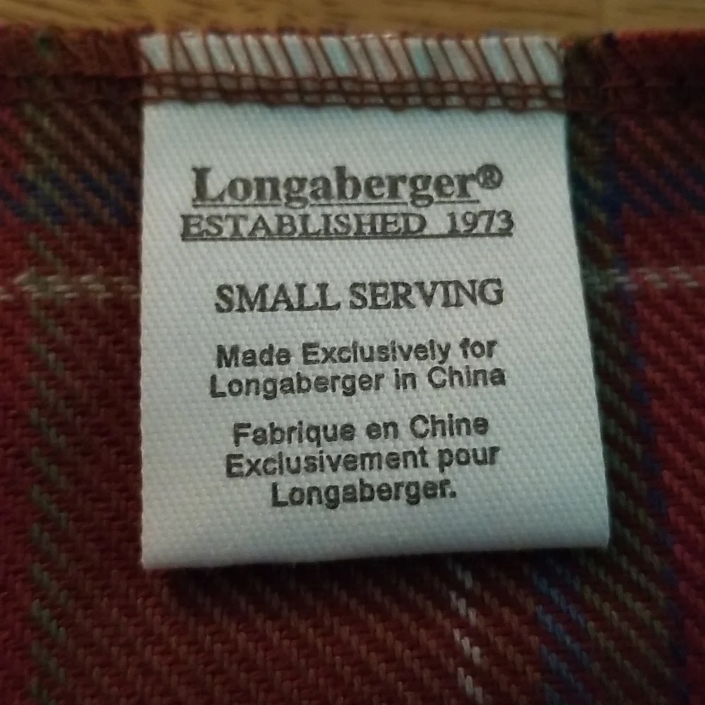 Longaberger fabric liner